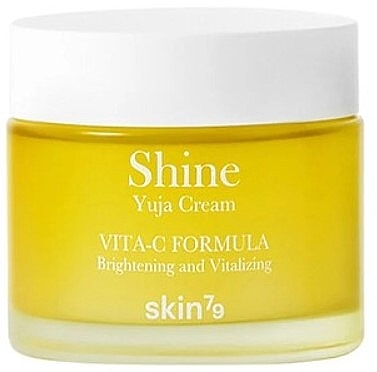 Осветляющий крем для лица - Skin79 Shine Yuja Vita-C Formula Brightening and Vitalizing Cream — фото N1