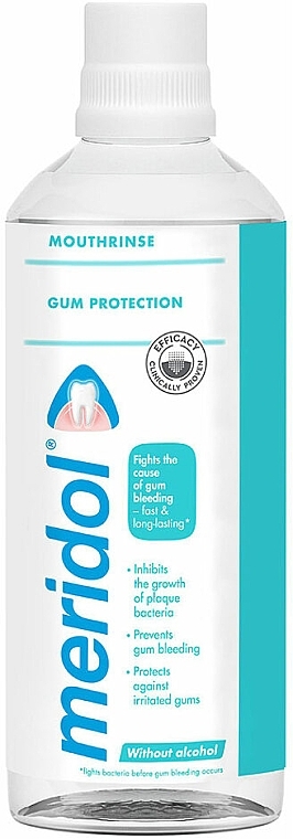 Ополіскувач для ротової порожнини - Meridol Gum Alcohol Free Mouthwash — фото N1