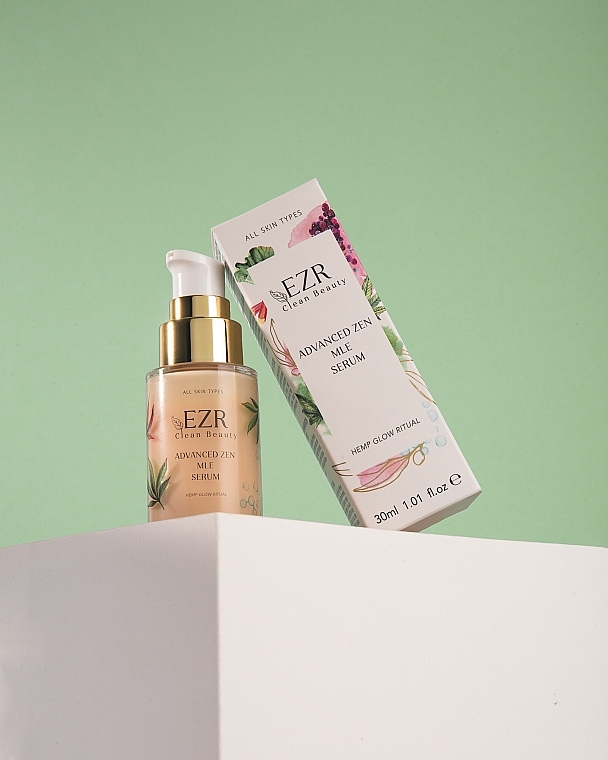 Ламелярна сироватка-концентрат для обличчя - EZR Clean Beauty Advanced Zen Mle Serum — фото N3