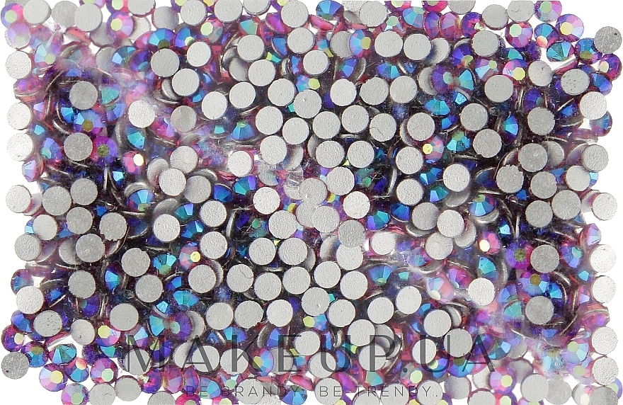 Декоративные кристаллы для ногтей «Fucsia AB», размер SS 04, 500шт - Kodi Professional — фото N1