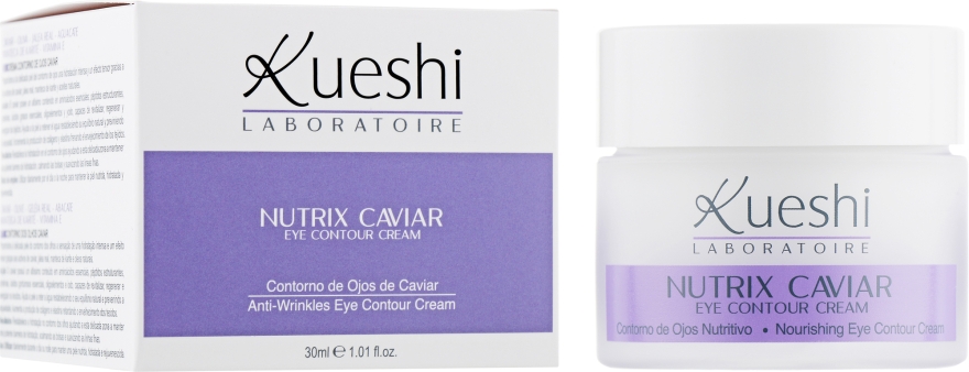 Крем для глаз c экстрактом черной икры - Kueshi Nutrix Caviar Contorno De Ojos Caviar