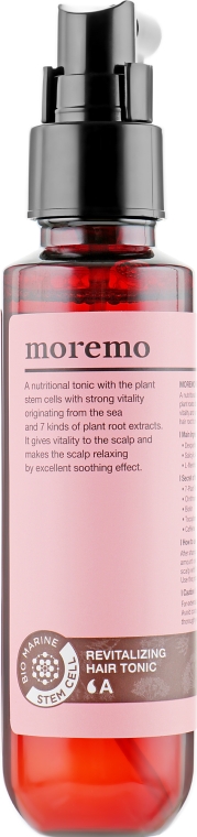 Відновлювальний тонік для волосся - Moremo Revitalizing Hair Tonic A — фото N2