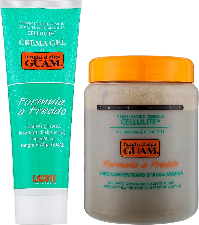 Набір - Guam Formula a Freddo (mask/1000g + gel/250ml) — фото N2