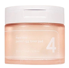 Тонер-пады для лица основе экстракта яичной скорлупы - Numbuzin No.4 Pore Zero Peeled Egg Toner Pad  — фото N1