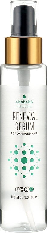 Флюид "Восстановление" для поврежденных волос - Anagana Professional Renewal Serum — фото N1