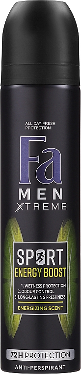 Дезодорант спрей - Fa Men Sport Double Power Boost Deodorant Spray — фото N2