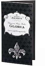 Набор украшений из кристаллов для груди и пупка, черный - Petits Joujoux Gloria Set Black — фото N2