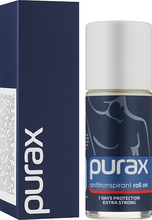 Роликовий дезодорант - Purax Anti-perspirant Roll On Extra Strong — фото N2