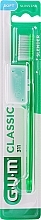 Духи, Парфюмерия, косметика Зубная щетка "311", мягкая, зеленая - G.U.M Classic Toothbrush 