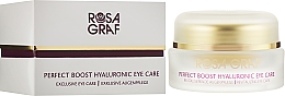 Крем с гиалуроновой кислотой для кожи вокруг глаз - Rosa Graf Perfect Boost Hyaluronic Eye Care — фото N2