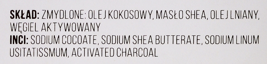 Натуральне мило з вугіллям - Cztery Szpaki Charcoal Detox Soap — фото N4