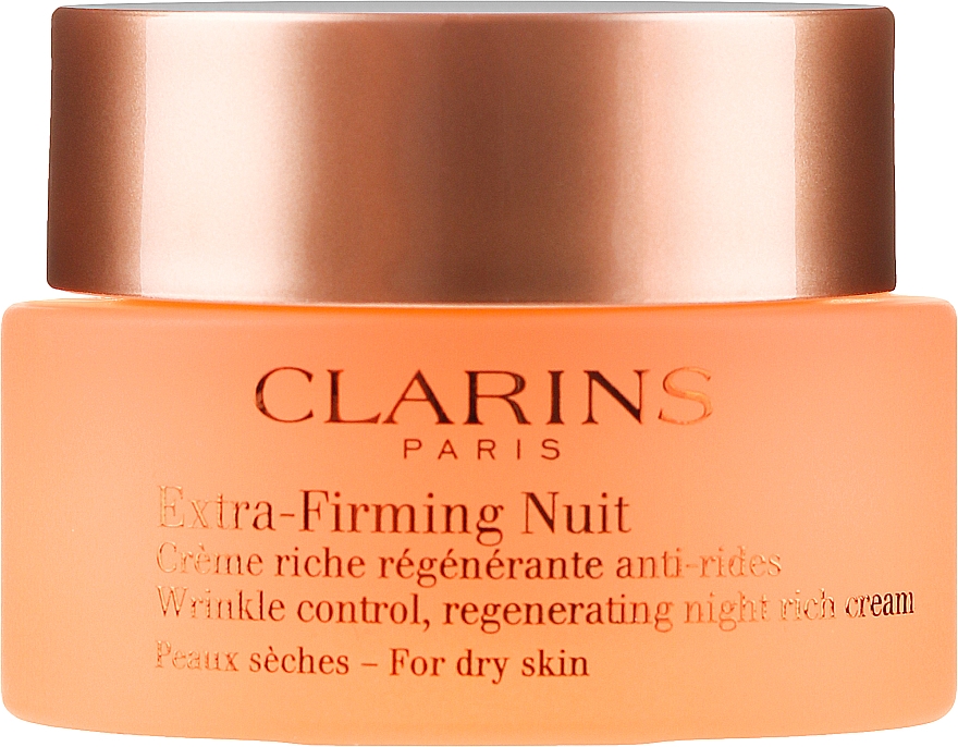 Ночной крем - Clarins Extra-Firming Night Rich Cream For Dry Skin — фото N2