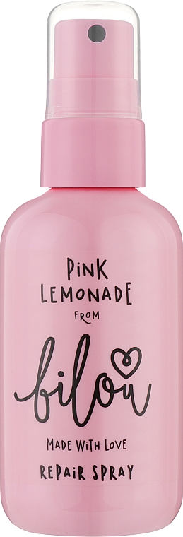 Спрей для волосся "Рожевий лимонад" - Bilou Repair Spray Pink Lemonade — фото N1