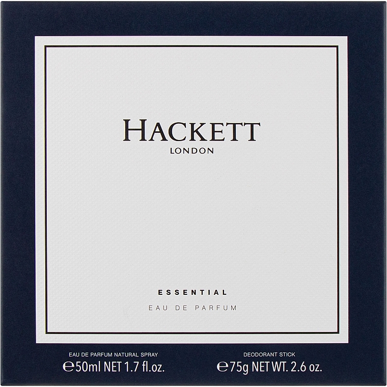 Hackett London Essential - Набор (edp/50ml + deo/75ml) — фото N1