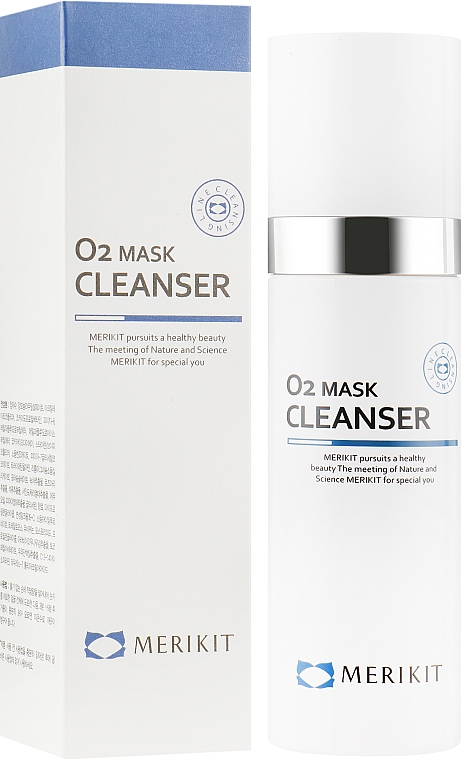 Кислородная очищающая маска для лица - Merikit O2 Mask Cleanser — фото N2