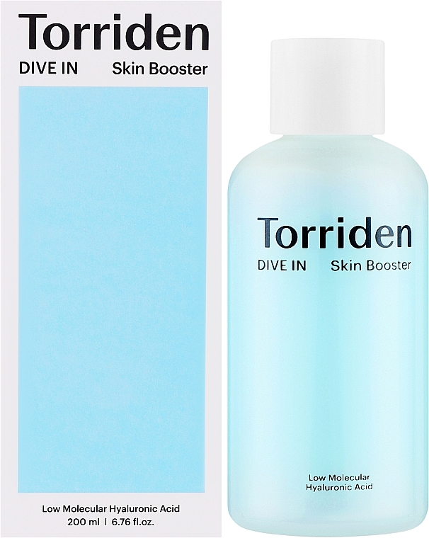Интенсивно увлажняющий тонер-бустер - Torriden Dive-In Low Molecular Hyaluronic Acid Skin Booster — фото N2