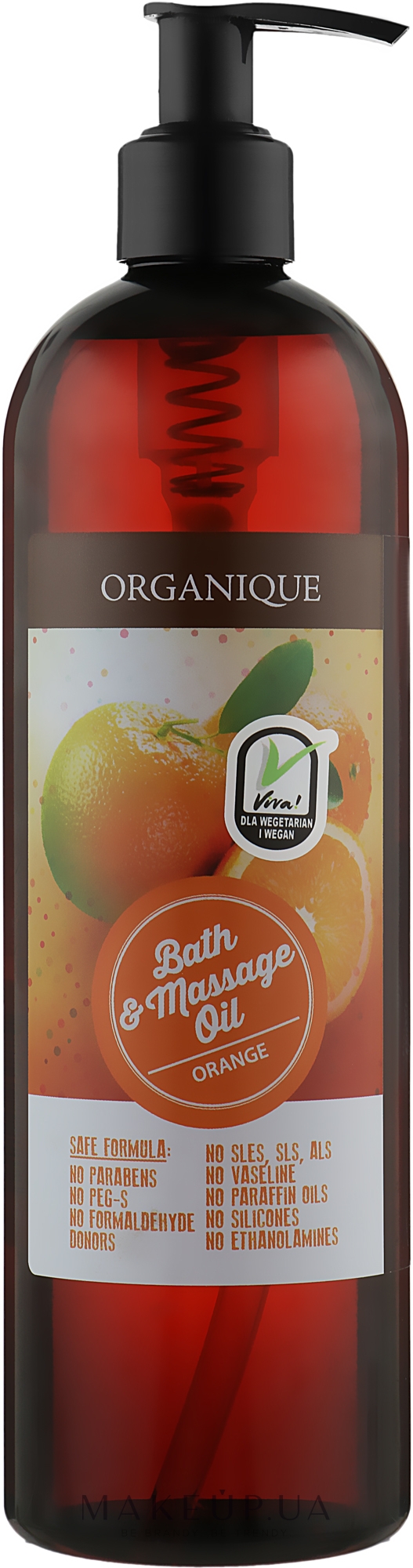 Масло для ванни та масажу - Organique HomeSpa Organique Bath & Massage Oil — фото 500ml