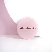 Зеркало карманное, розовое - Brushworks Compact Mirror — фото N6
