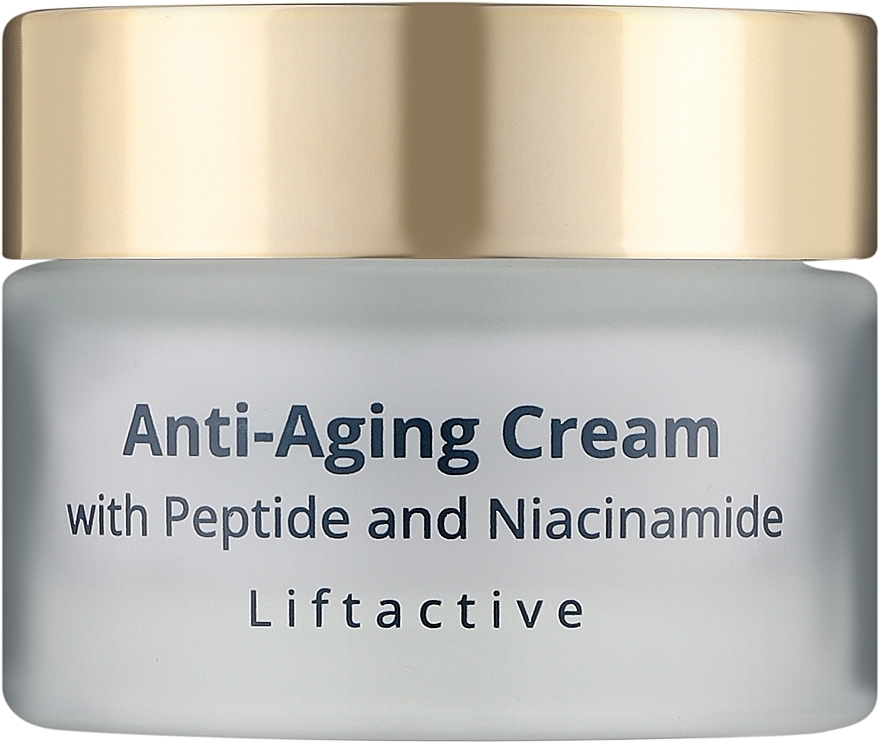 Антивіковий крем для обличчя з пептидами та ніацинамідом - Famirel Anti-Aging Cream Liftactive With Peptide And Niacinamide