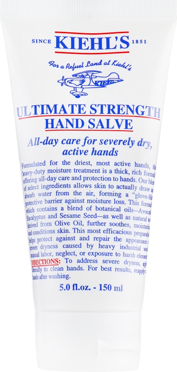 Крем для рук для защиты и восстановления сухой и поврежденной кожи - Kiehl's Ultimate Strength Hand Salve — фото N5