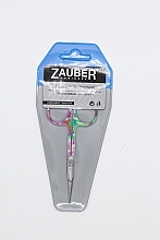 Ножницы для кутикул прямые, 01-145, цветы - Zauber — фото N1