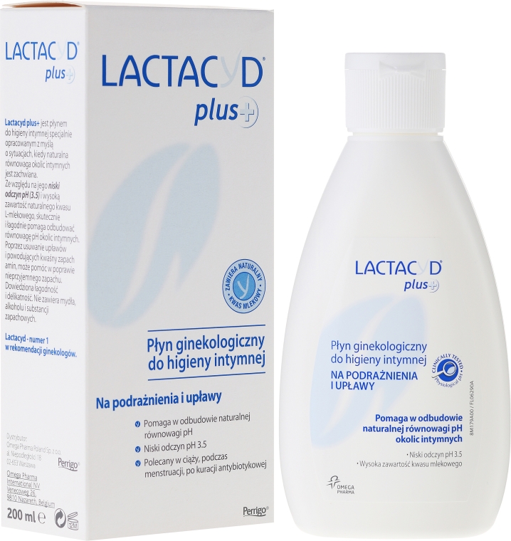 Средство для интимной гигиены "Plus" без дозатора - Lactacyd Body Care Intimate Hygiene Gel