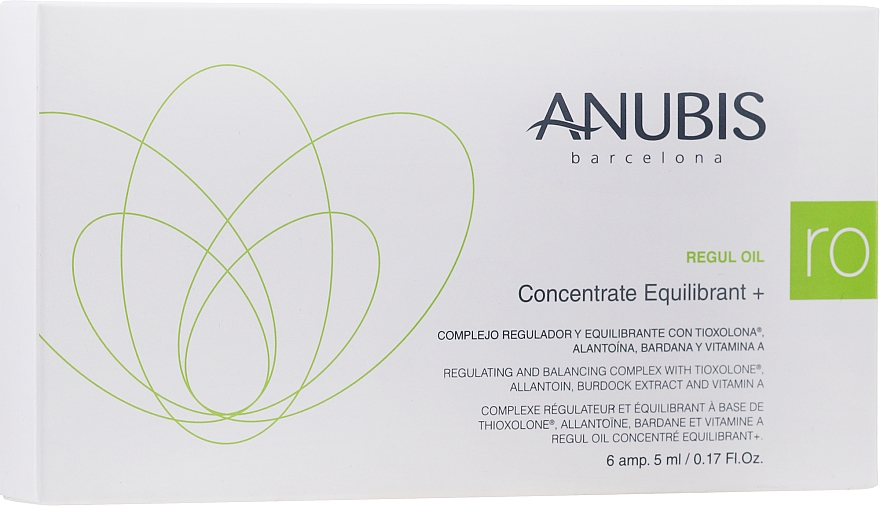 Матувальний концентрат для обличчя - Anubis Regul Oil Concentrate Equilibrant + — фото N1