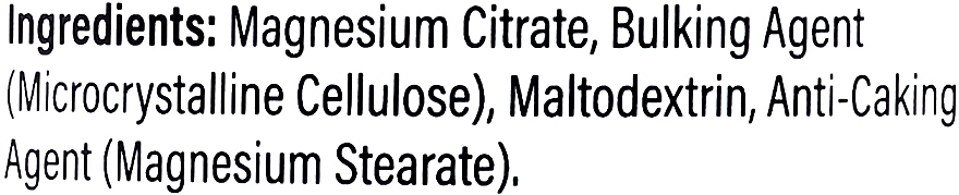 Пищевая добавка "Цитрат магния" - Holland & Barrett Magnesium Citrate 300mg — фото N2