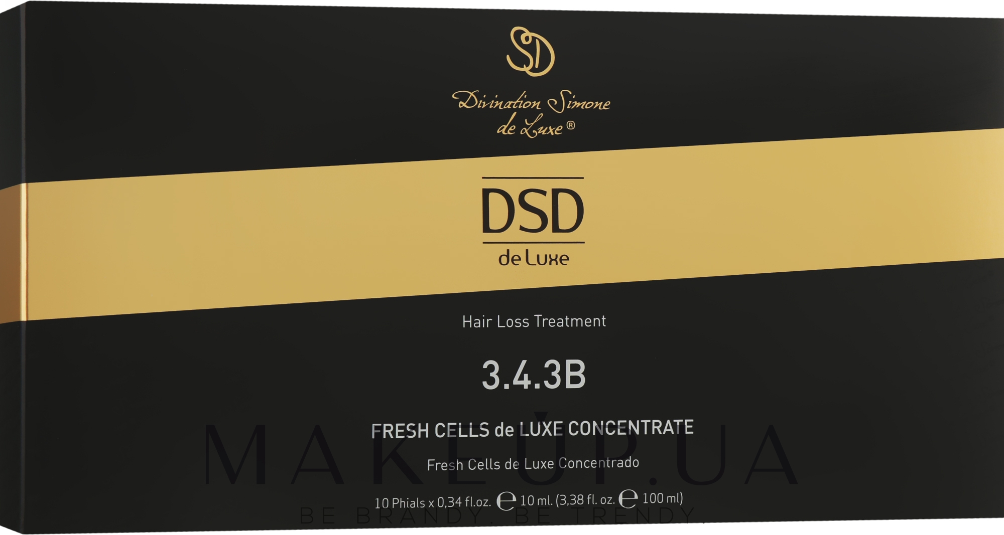 Концентрат Фреш Целлс Де Люкс № 3.4.3 Б - Divination Simone De Luxe Fresh Cells De Luxewondercell Сoncentrate — фото 10x10ml