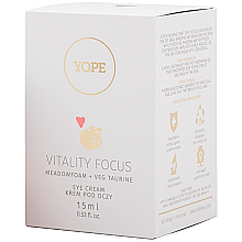 Крем для век - Yope Vitality Focus Meadow Foam + Veg Taurine Eye Cream — фото N2