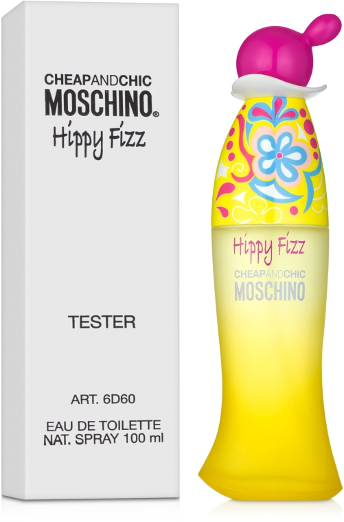 Moschino Cheap & Chic Hippy Fizz - Туалетная вода (тестер с крышечкой) — фото N2