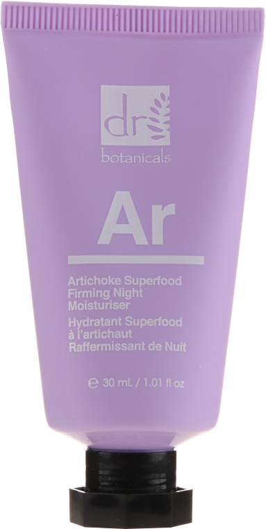 Ночной крем для лица - Dr. Botanicals Artichoke Superfood Firming Night Moisturiser — фото N2