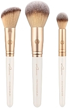 Набір пензлів для макіяжу, 8 шт. - Luvia Cosmetics Prime Vegan Champagne Brush Set — фото N2