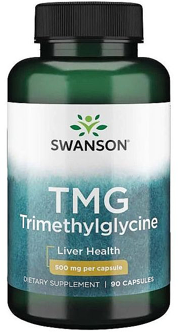 Пищевая добавка "Триметилглицин", 500 мг - Swanson TMG Trimethylglycine 500mg — фото N1
