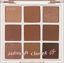 Палетка теней для век - Etude House Play Color Eyes Autumn Closet  — фото N2