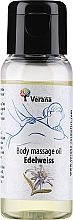 Духи, Парфюмерия, косметика Массажное масло для тела "Edelweiss" - Verana Body Massage Oil 