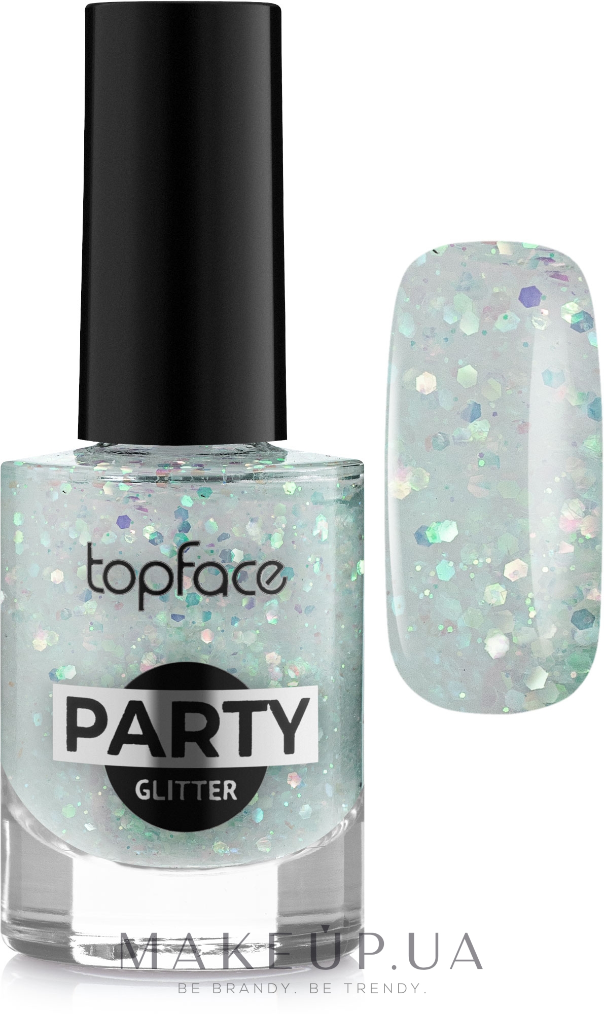 Лак для нігтів - Topface Party Glitter Nail Enamel — фото 101