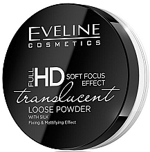 Парфумерія, косметика Розсипчаста пудра для обличчя - Eveline Cosmetics Full HD Soft Focus Transparent Loose Powder (тестер)