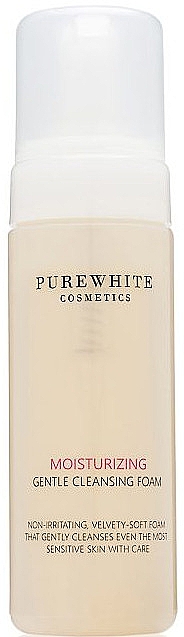 Увлажняющая, очищающая пенка для умывания - Pure White Cosmetics Moisturizing Gentle Cleansing Foam — фото N1