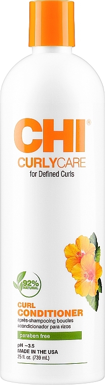 Кондиционер для кудрявых и вьющихся волос - CHI Curly Care Curl Conditioner — фото N2