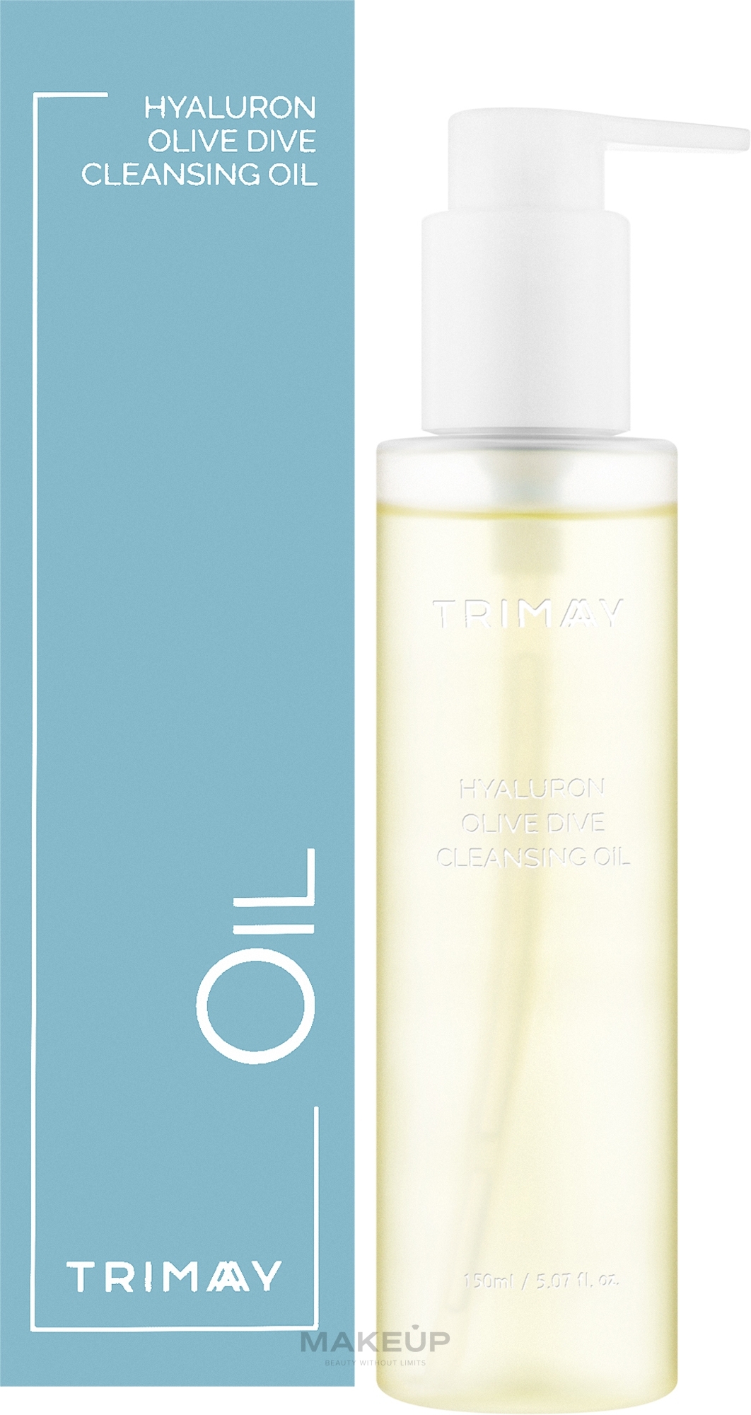 Гидрофильное масло на основе оливкового масла и гиалуроновой кислоты - Trimay Hyaluron Olive Dive Cleansing Oil — фото 150ml