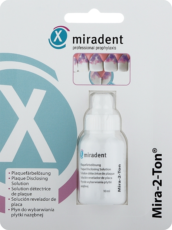 Рідина для визначення зубного нальоту - Miradent Mira-2-Ton — фото N1