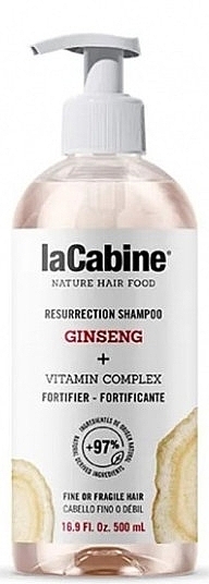 Зміцнювальний шампунь для тонкого волосся - La Cabine Nature Hair Food Ressurection Shampoo — фото N1
