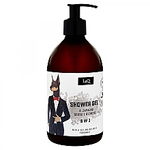 Гель для душа - LaQ Doberman For Men 8in1 Shower Gel Sex and Business Fragrance — фото N2