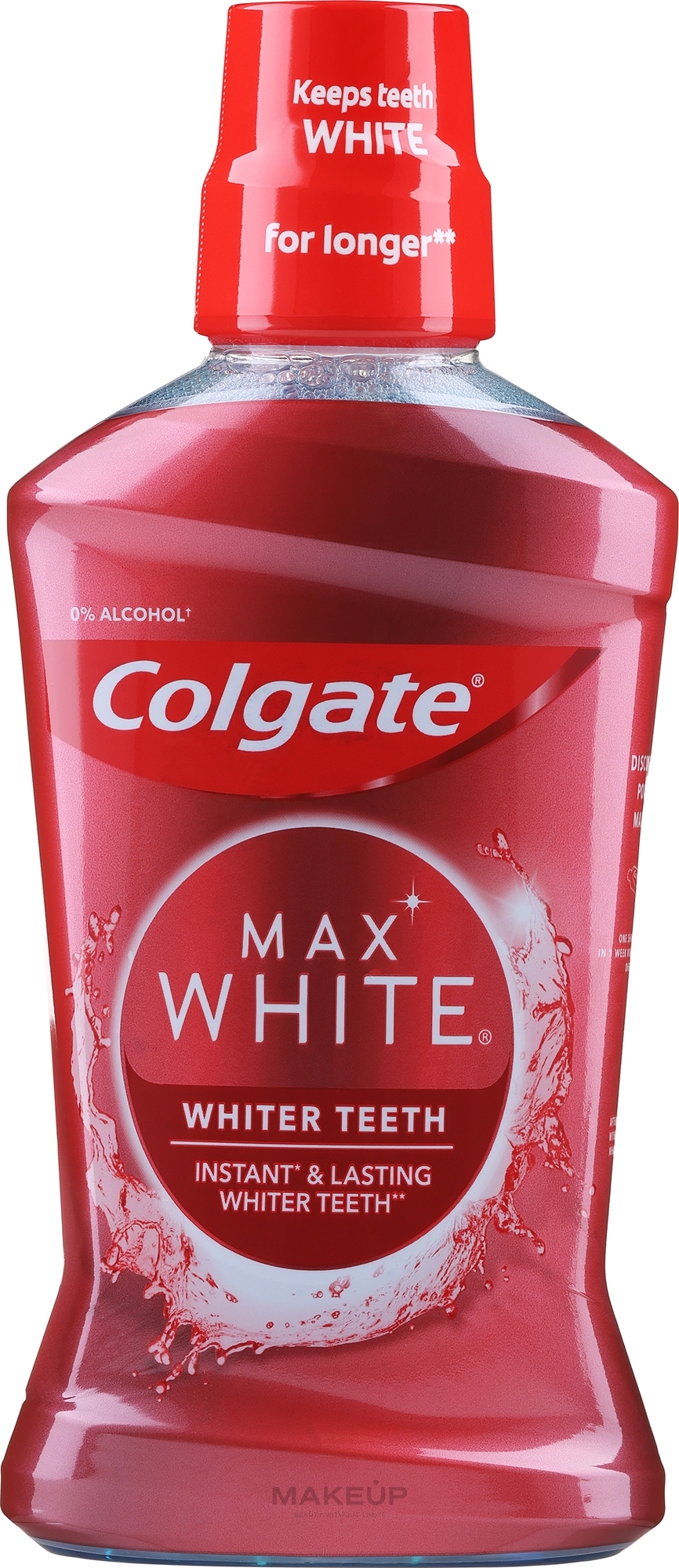 Ополісквач для ротової порожнини, з ефектом відбілювання - Colgate Max White — фото 500ml