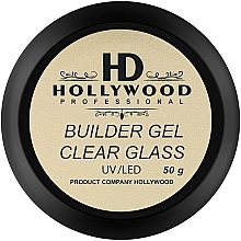 Гель конструювальний - HD Hollywood Builder Gel Clear — фото N3
