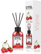 Парфумерія, косметика УЦІНКА! Аромадифузор "Вишня" - Eyfel Perfume Reed Diffuser Cherry *