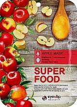 Тканинна маска для обличчя з екстрактом яблука - Eyenlip Super Food Apple Mask — фото N1