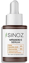 Парфумерія, косметика Сироватка для обличчя з вітаміном С - Sinoz Vitamin C Serum