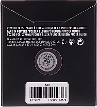 Румяна для лица - MAC Pro Palette Refill Powder Blush (сменный блок) — фото N2